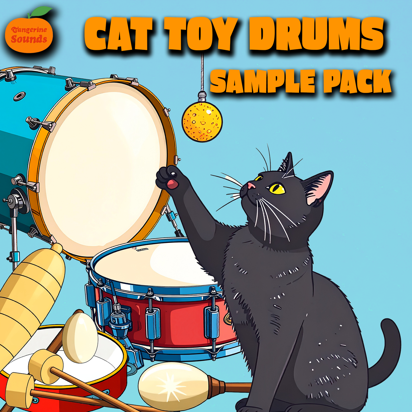 Cat Toy Drums: Lo-Fi Hip-Hop Sample Pack