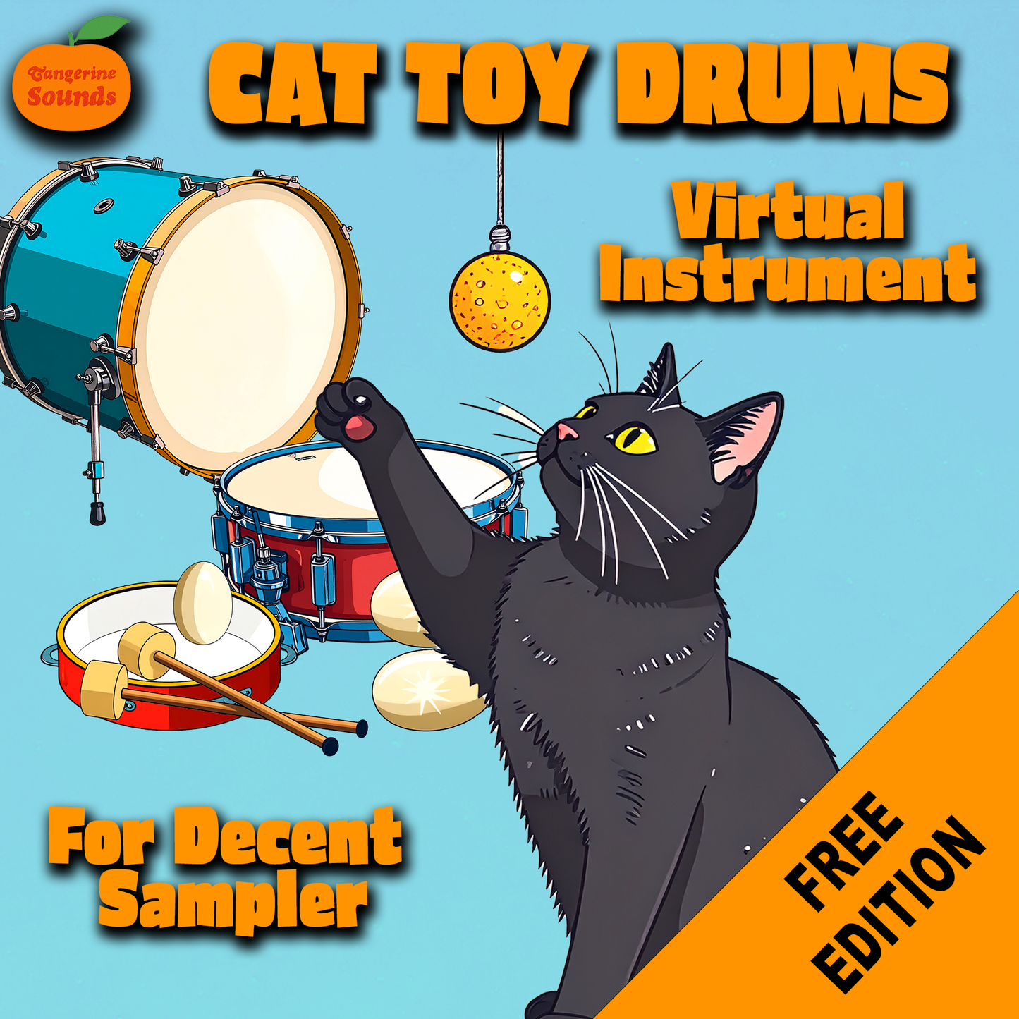 Cat Toy Drums Virtual Instrument