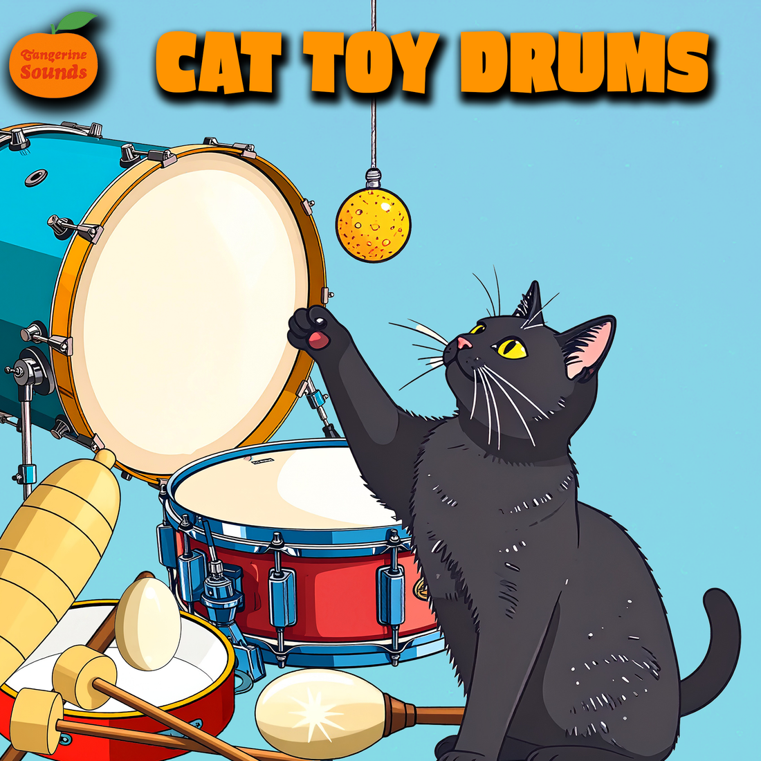 Cat Toy Drums: Lo-Fi Drums With Purr-sonality