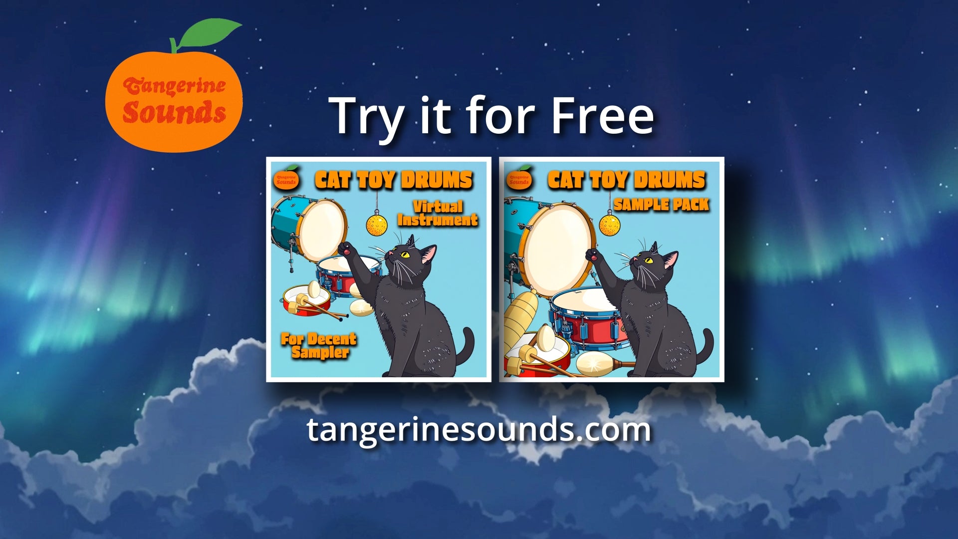 Load video: Sample PAck covers for Cat Toy Foley Drums